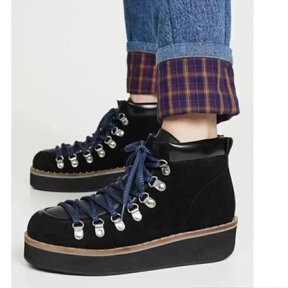 Free People Shoes - Free People Durango Suede Combat Hiking Boot